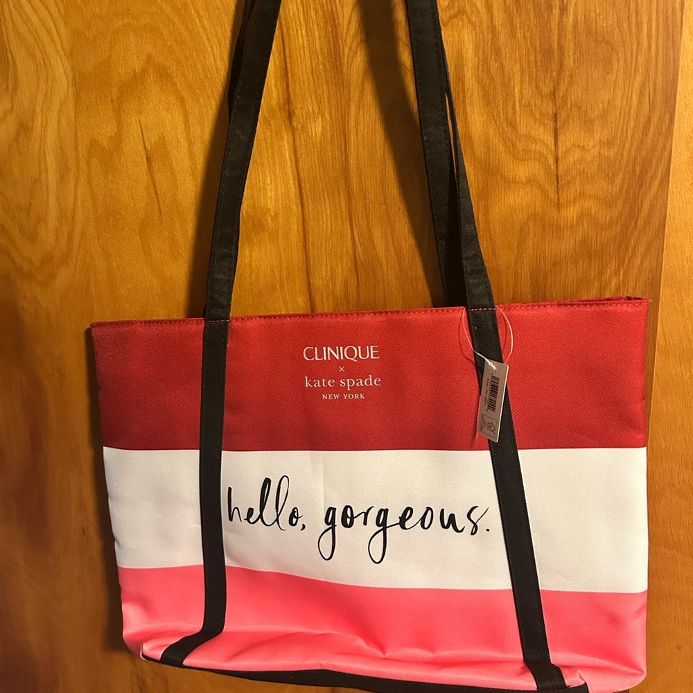 Clinique X Kate Spade hello, gorgeous Tote bag